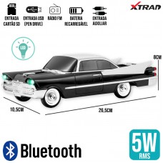 Caixa de Som Bluetooth Cadillac WS-1965 Xtrad - Preto